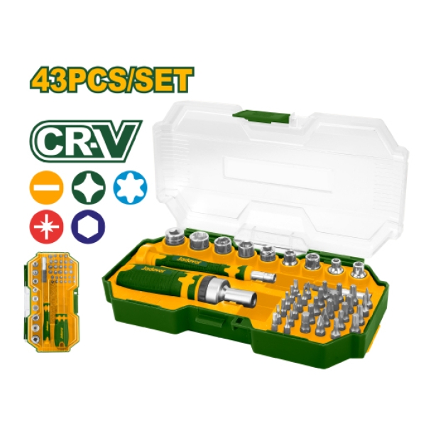 43 PCS SCREWDRIVER BITS SET