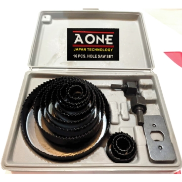 16PCS HOLE SAW SET