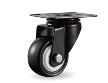 2 1/2INCH BLACK NYLON WHEEL