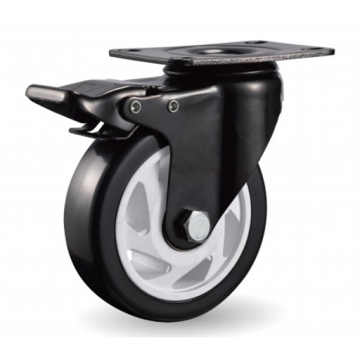 4INCH BLACK NYLON WHEEL