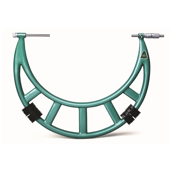 OUTSIDE MICROMETER WITH INTERCHANGEABLE ANVILS