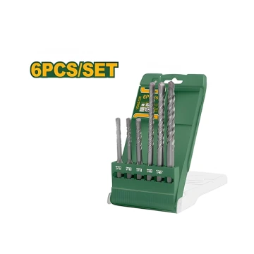 6 PCS SDS PLUS HAMMER DRILL BITS SET