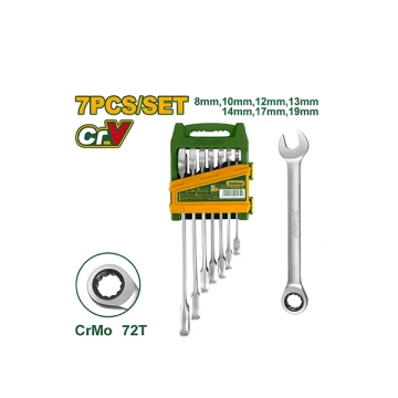 7 PCS RATCHET SPANNER SET
