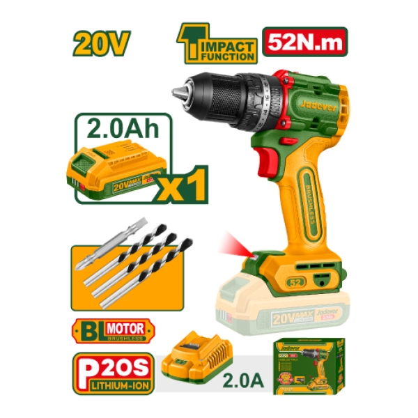 COMPACT BRUSHLESS CORDLESS IMPACT DRILL