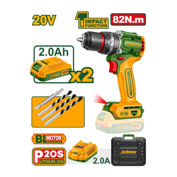 BRUSHLESS CORDLESS IMPACT DRILL