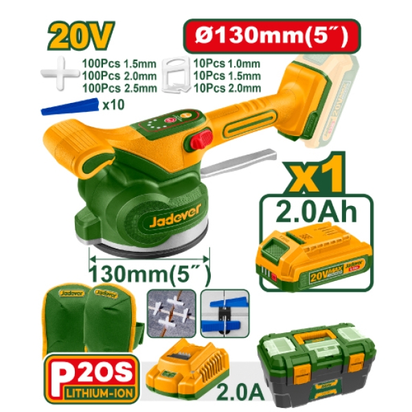 CORDLESS TILE VIBRATION MACHINE