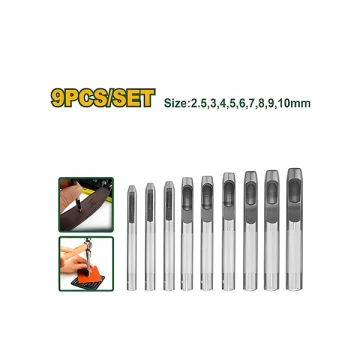 9 PCS HOLLOW PUNCH SET