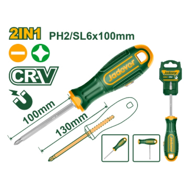 2 IN 1 SCREWDRIVER SET