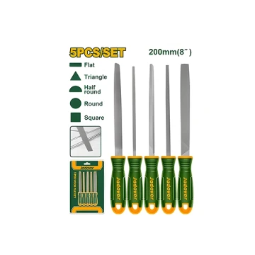 5 PCS STEEL FILE SET