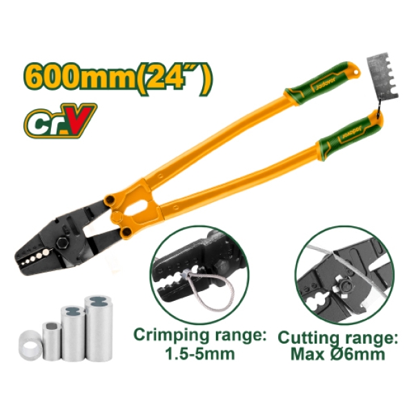 WIRE ROPE CRIMPING PLIERS
