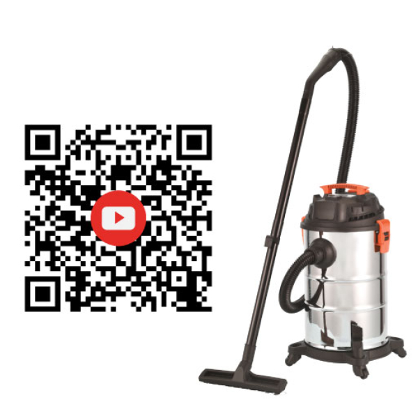WET AND DRY VACUUM CLEANER 30 LITRE
