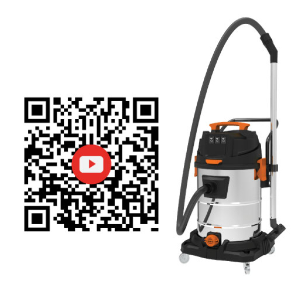 WET AND DRY VACUUM CLEANER 80 LITRE