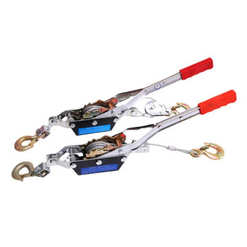 RATCHETING CABLE PULLER 2 HOOK