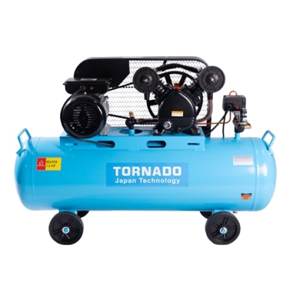 AIR COMPRESSOR WITH TANK BELT DRIVEN