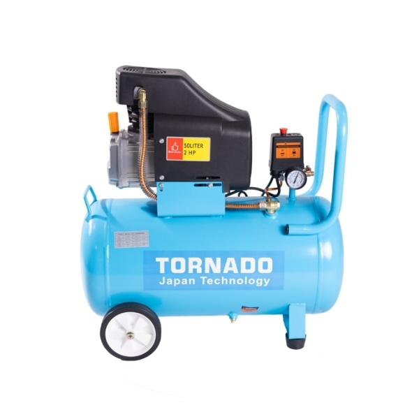 AIR COMPRESSOR WITH TANK DIRECT DRIVEN
