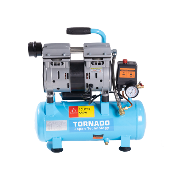 AIR COMPRESSOR WITH TANK OIL FREE