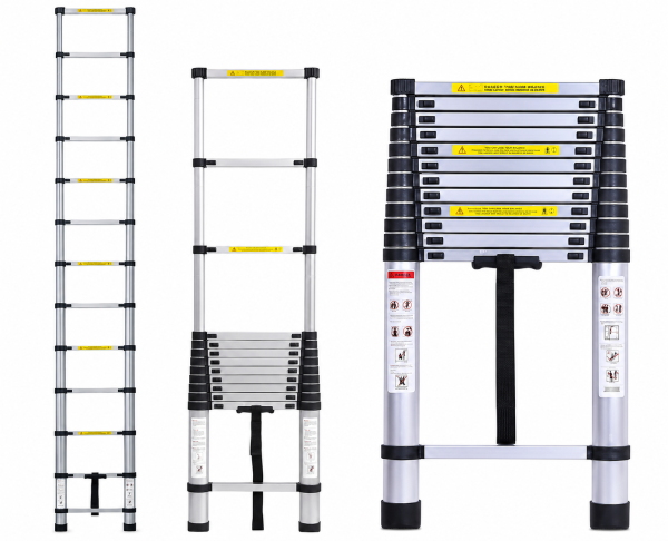 TELESCOPIC LADDER 3.8M