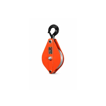 PULLY BLOCK SINGLE SHEAVE WITH HOOK